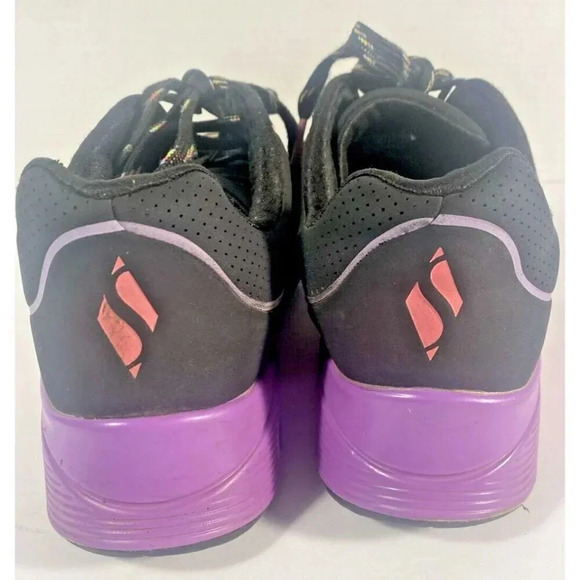 Sketchers Sz 4 Street Uno Gen1-Pop of Neon 310543L Rainbow Sneakers - Picture 5 of 7